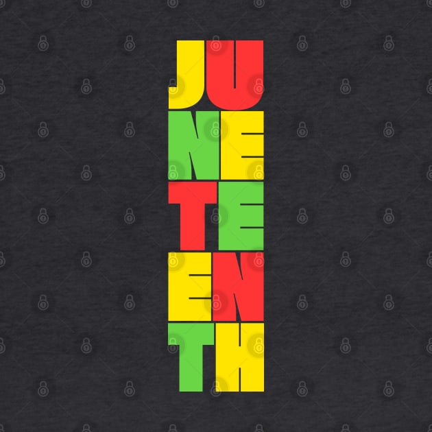 Juneteenth - Typography Design by DankFutura